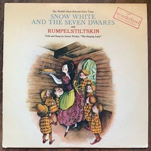 “The Singing Lady” fairy tales record vinyl